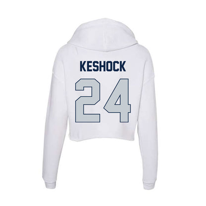 Samford - NCAA Baseball : Cameron Keshock - Women's Crop Fleece Hoodie-1