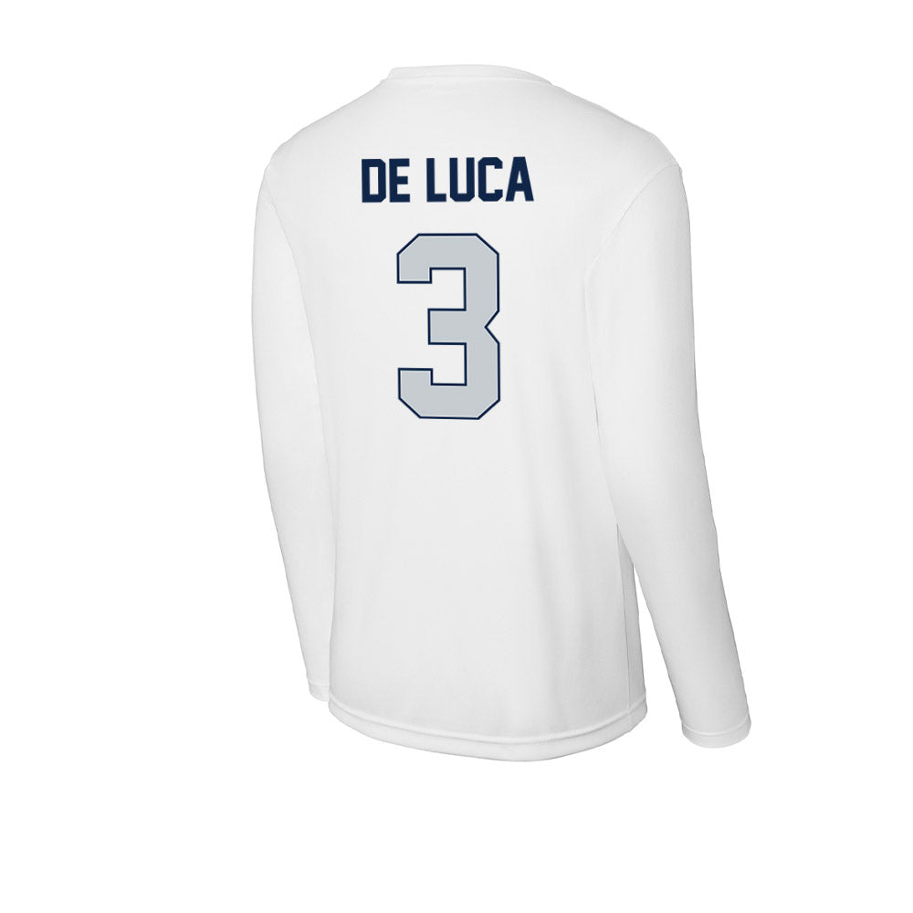 Samford - NCAA Women's Soccer : Samantha De Luca - Performance Long Sleeve T-Shirt-1