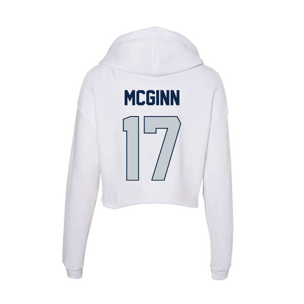 Samford - NCAA Football : James McGinn - Women's Crop Fleece Hoodie-1