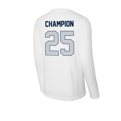 Samford - NCAA Softball : Logan Champion - Performance Long Sleeve T-Shirt-1