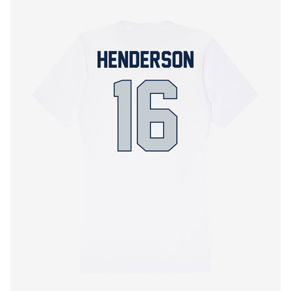 Samford - NCAA Football : Dylon Henderson - Women's V-Neck T-Shirt-1