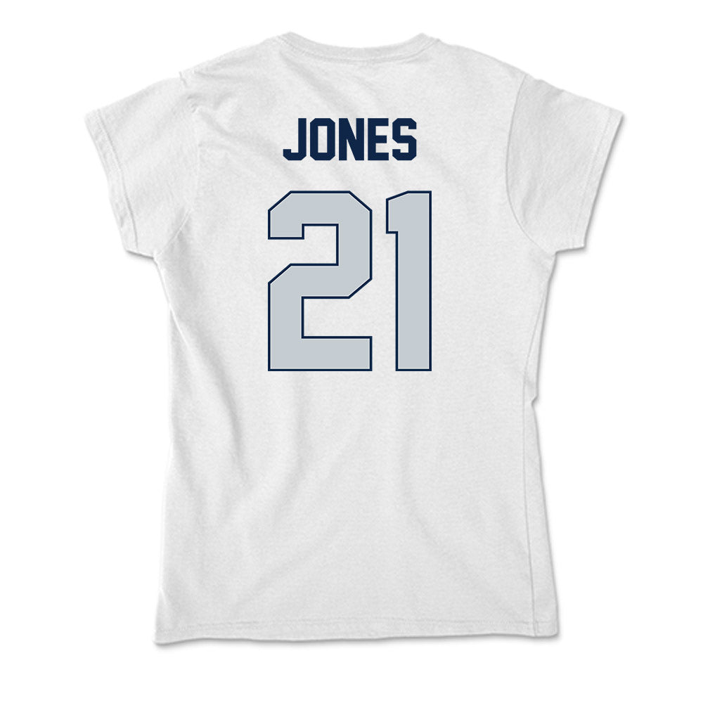 Samford - NCAA Men's Basketball : Rylan Jones - Soft Style Women’s T-Shirt-1