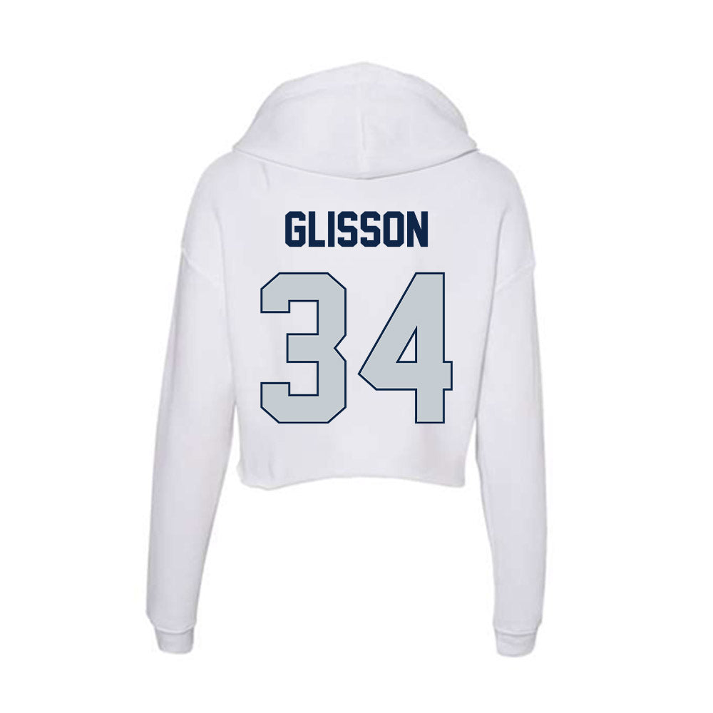 Samford - NCAA Women's Soccer : Layton Glisson - Women's Crop Fleece Hoodie-1