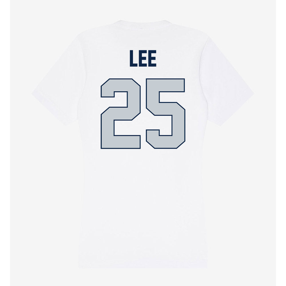 Samford - NCAA Baseball : Joseph Lee - Women's V-Neck T-Shirt-1