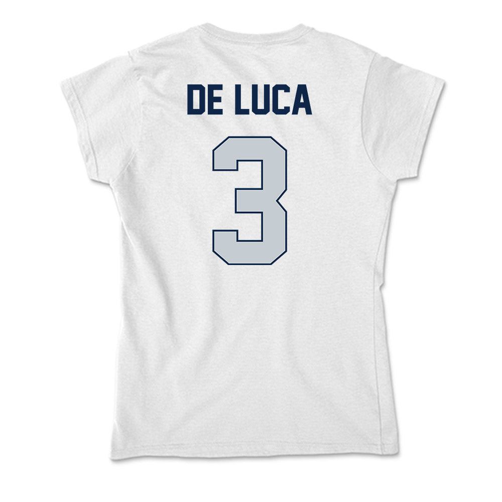 Samford - NCAA Women's Soccer : Samantha De Luca - Soft Style Women’s T-Shirt-1