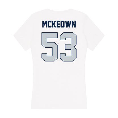 Samford - NCAA Football : Kaden McKeown - Women's V-Neck T-Shirt-1