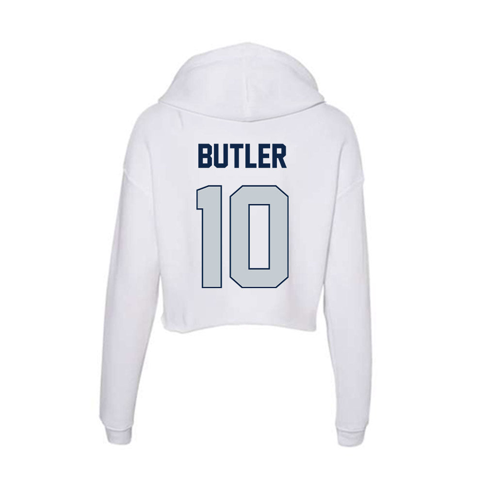 Samford - NCAA Softball : Rylee Butler - Women's Crop Fleece Hoodie-1