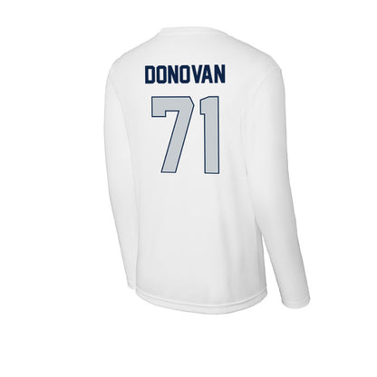 Samford - NCAA Football : Carson Donovan - Performance Long Sleeve T-Shirt-1