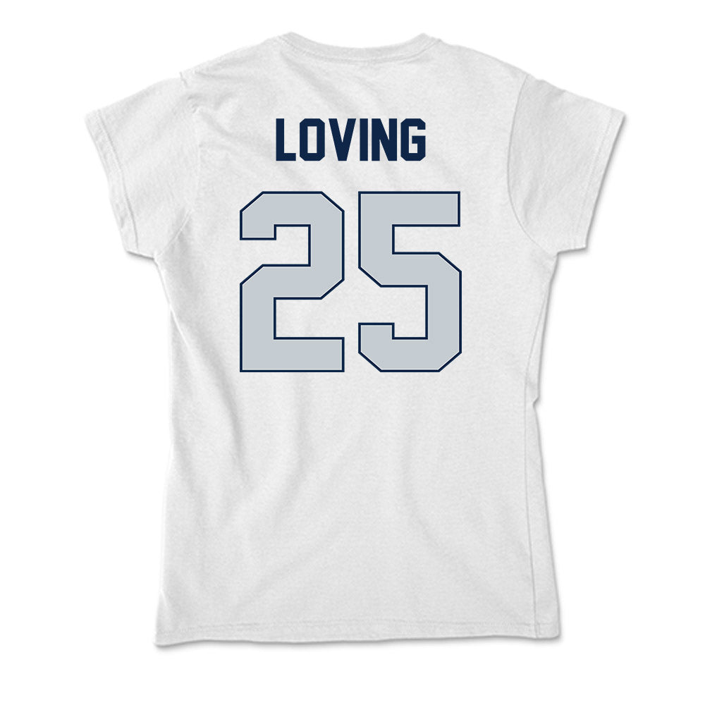 Samford - NCAA Football : Jadon Loving - Soft Style Women’s T-Shirt-1