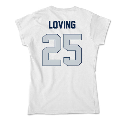 Samford - NCAA Football : Jadon Loving - Soft Style Women’s T-Shirt-1