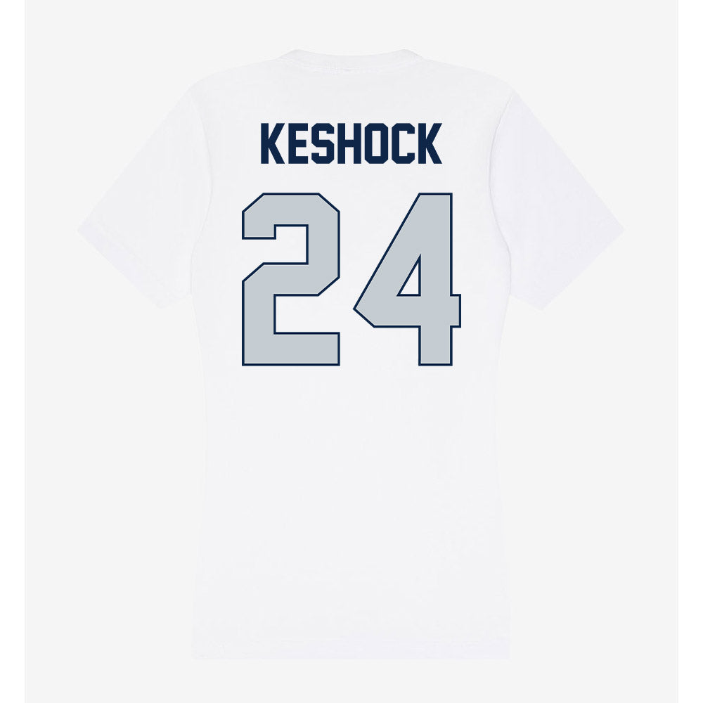 Samford - NCAA Baseball : Cameron Keshock - Women's V-Neck T-Shirt-1