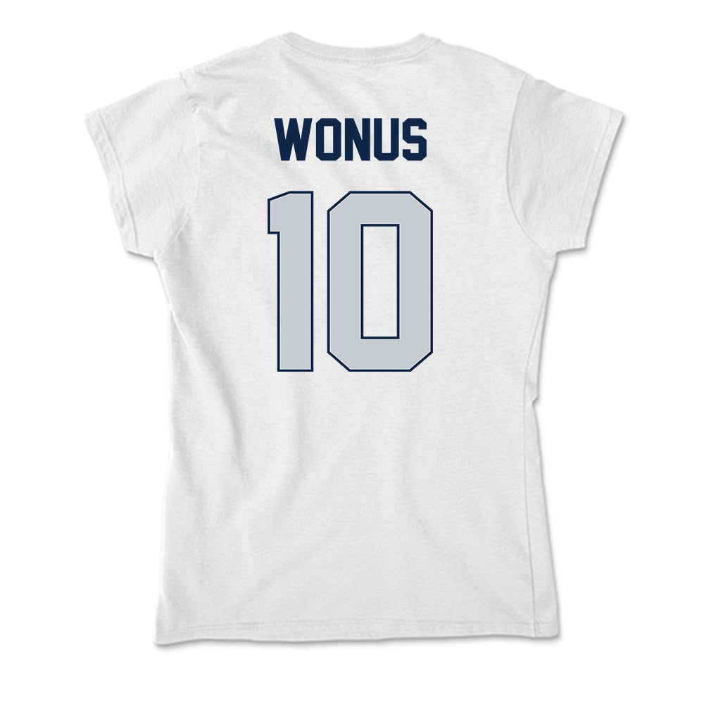 Samford - NCAA Women's Volleyball : Kate Wonus - Soft Style Women’s T-Shirt-1