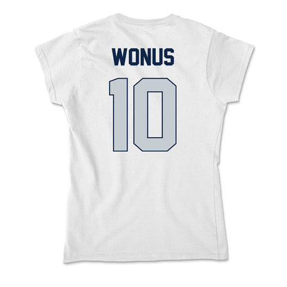 Samford - NCAA Women's Volleyball : Kate Wonus - Soft Style Women’s T-Shirt-1