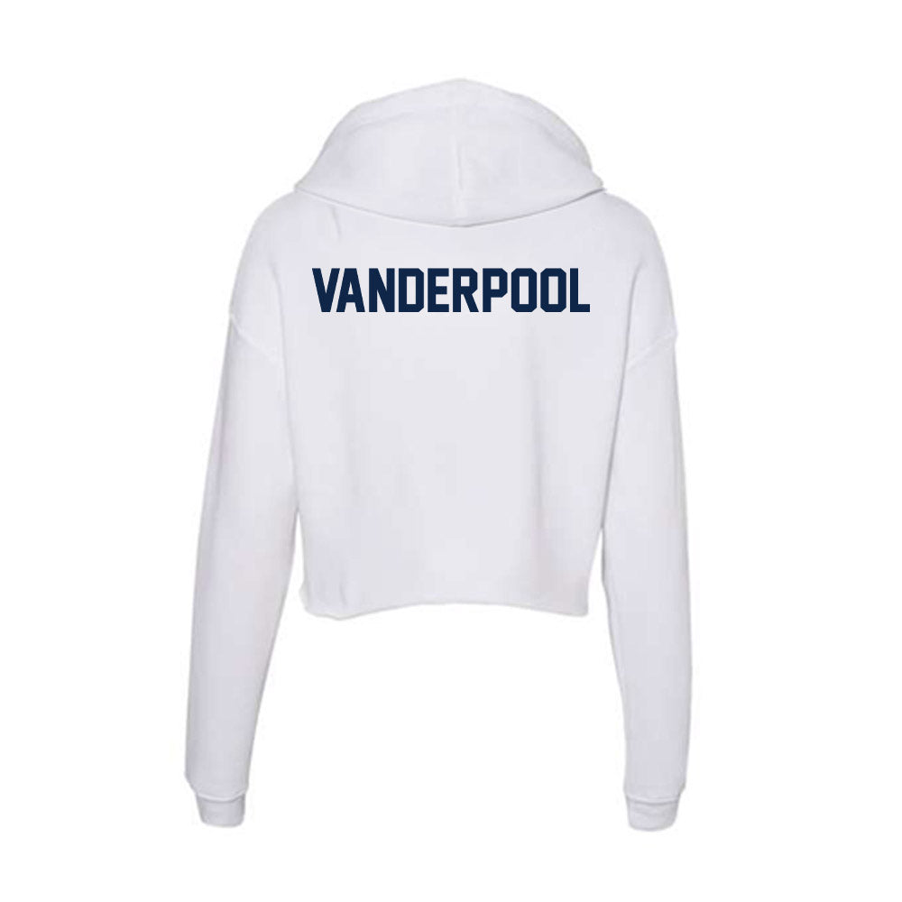 Samford - NCAA Men's Track & Field : Brenden Vanderpool - Women's Crop Fleece Hoodie-1