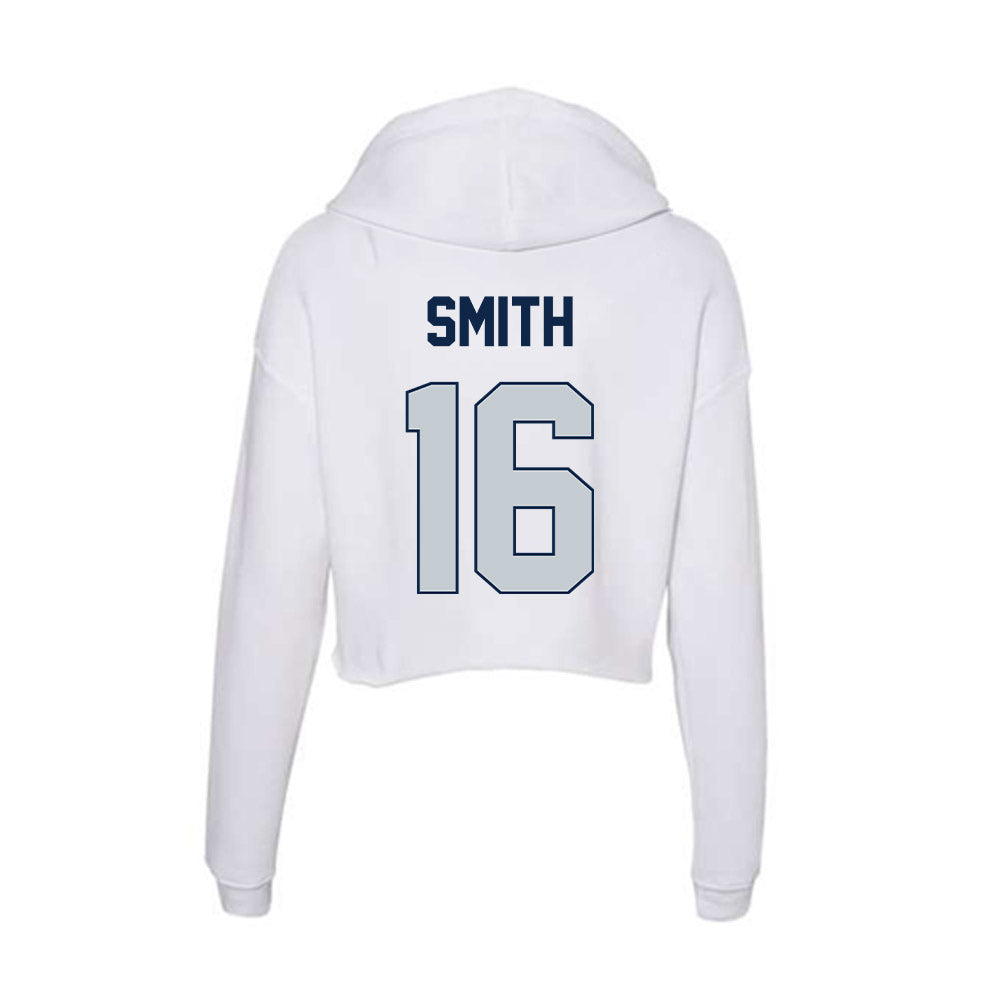 Samford - NCAA Football : Kamron Smith - Women's Crop Fleece Hoodie-1