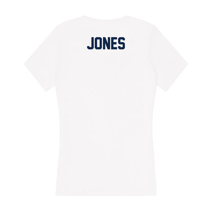 Samford - NCAA Men's Track & Field : Ian Jones - Women's V-Neck T-Shirt-1