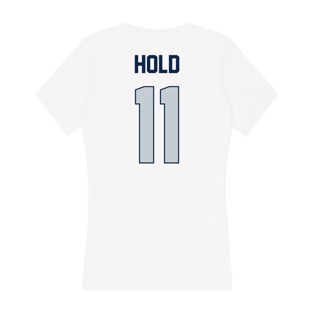 Samford - NCAA Football : William Hold - Women's V-Neck T-Shirt-1