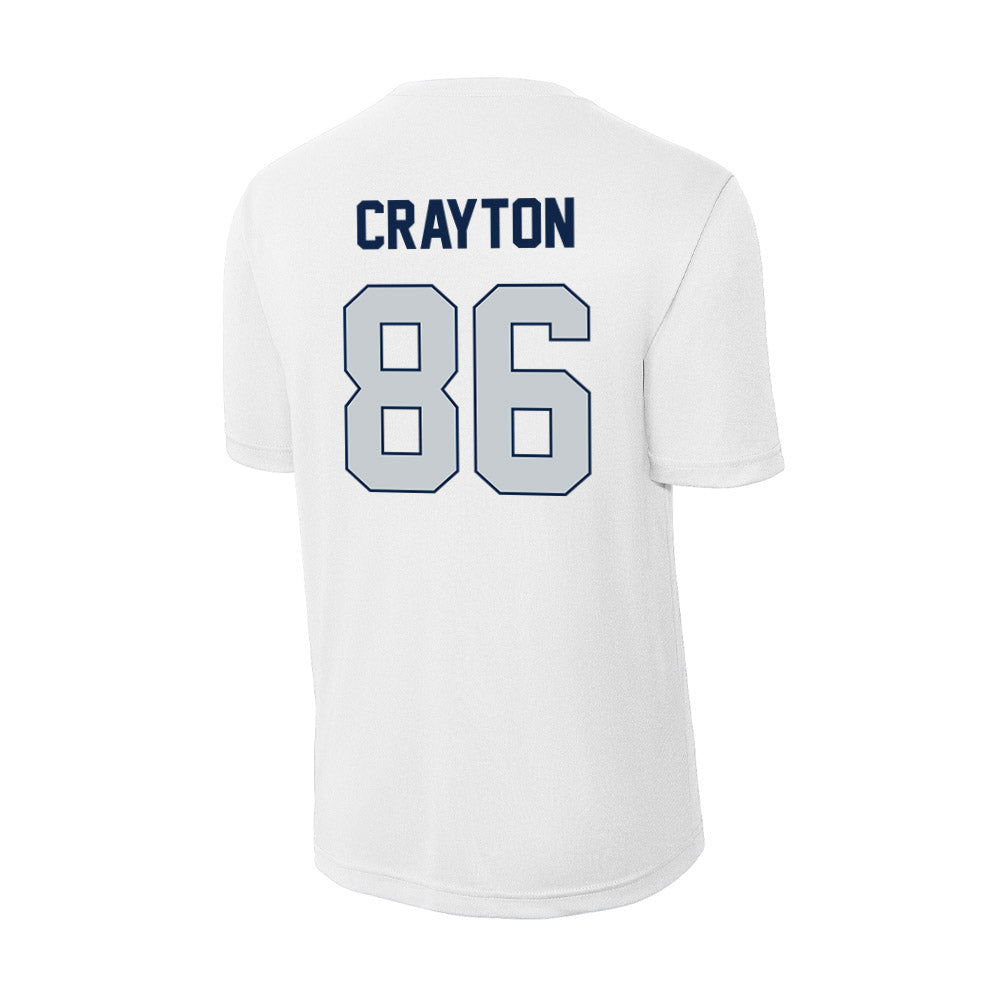 Samford - NCAA Football : Nick Crayton - Performance T-Shirt-1