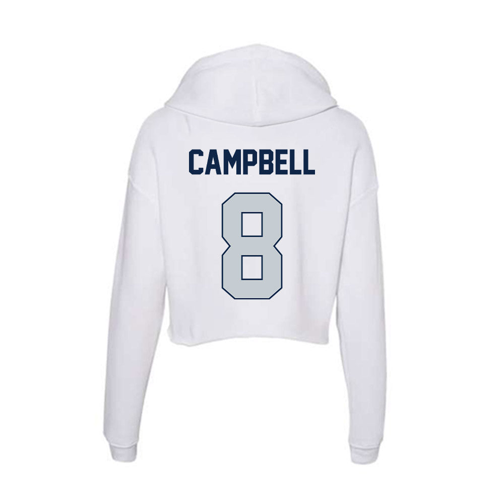 Samford - NCAA Softball : Katie Campbell - Women's Crop Fleece Hoodie-1