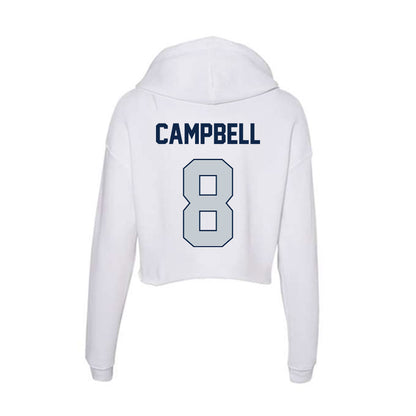 Samford - NCAA Softball : Katie Campbell - Women's Crop Fleece Hoodie-1