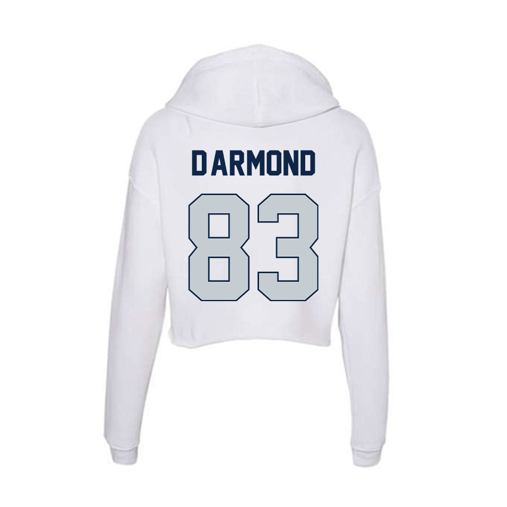 Samford - NCAA Football : Thomas D'Armond - Women's Crop Fleece Hoodie-1