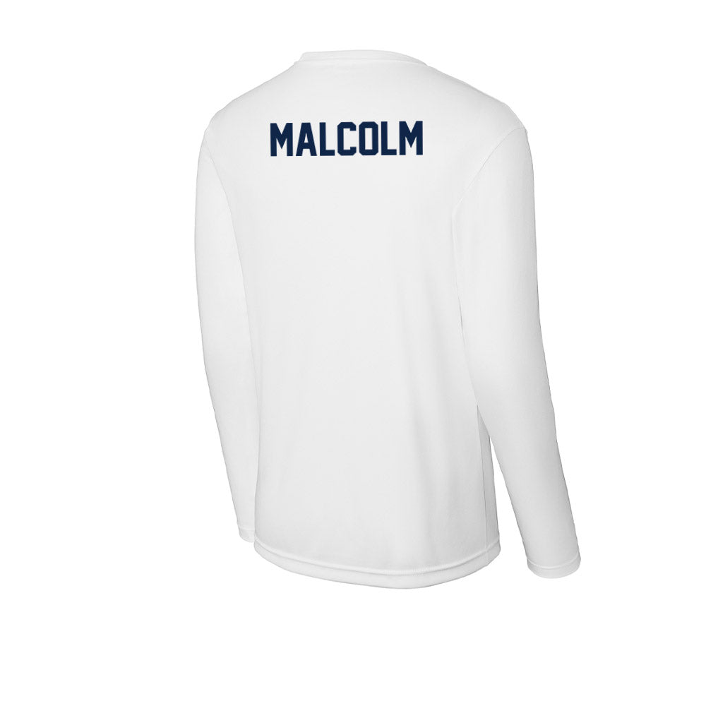 Samford - NCAA Men's Track & Field : William Malcolm - Performance Long Sleeve T-Shirt-1