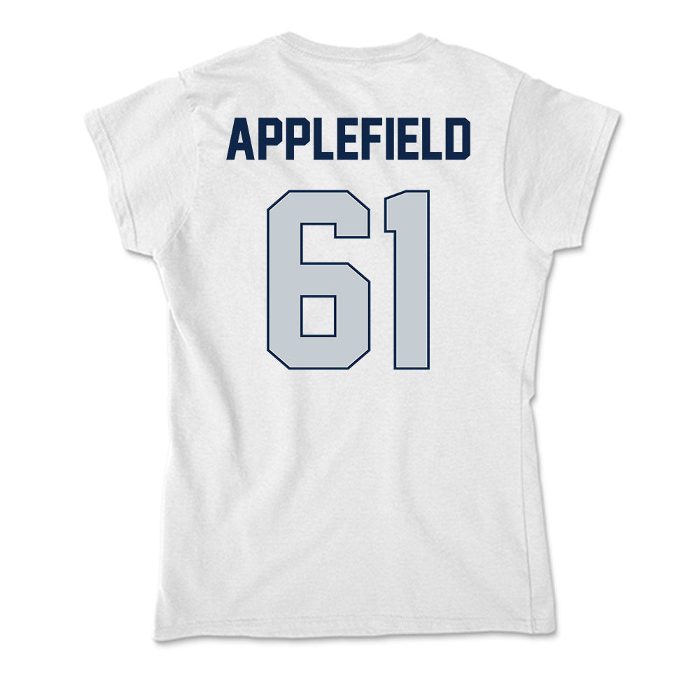 Samford - NCAA Football : Alex Applefield - Soft Style Women’s T-Shirt-1