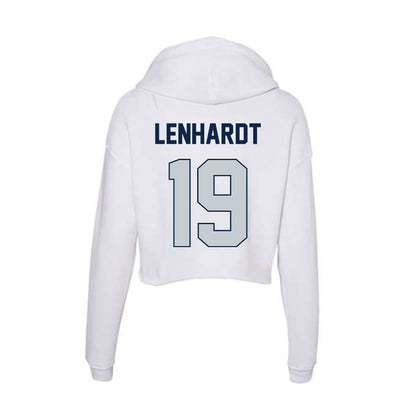 Samford - NCAA Football : Trey Lenhardt - Women's Crop Fleece Hoodie-1