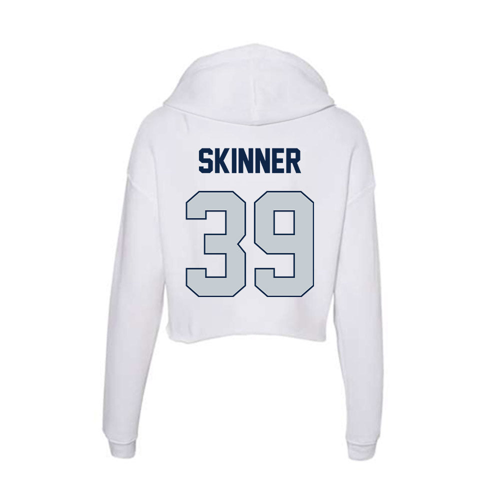 Samford - NCAA Football : Ryan Skinner - Women's Crop Fleece Hoodie-1