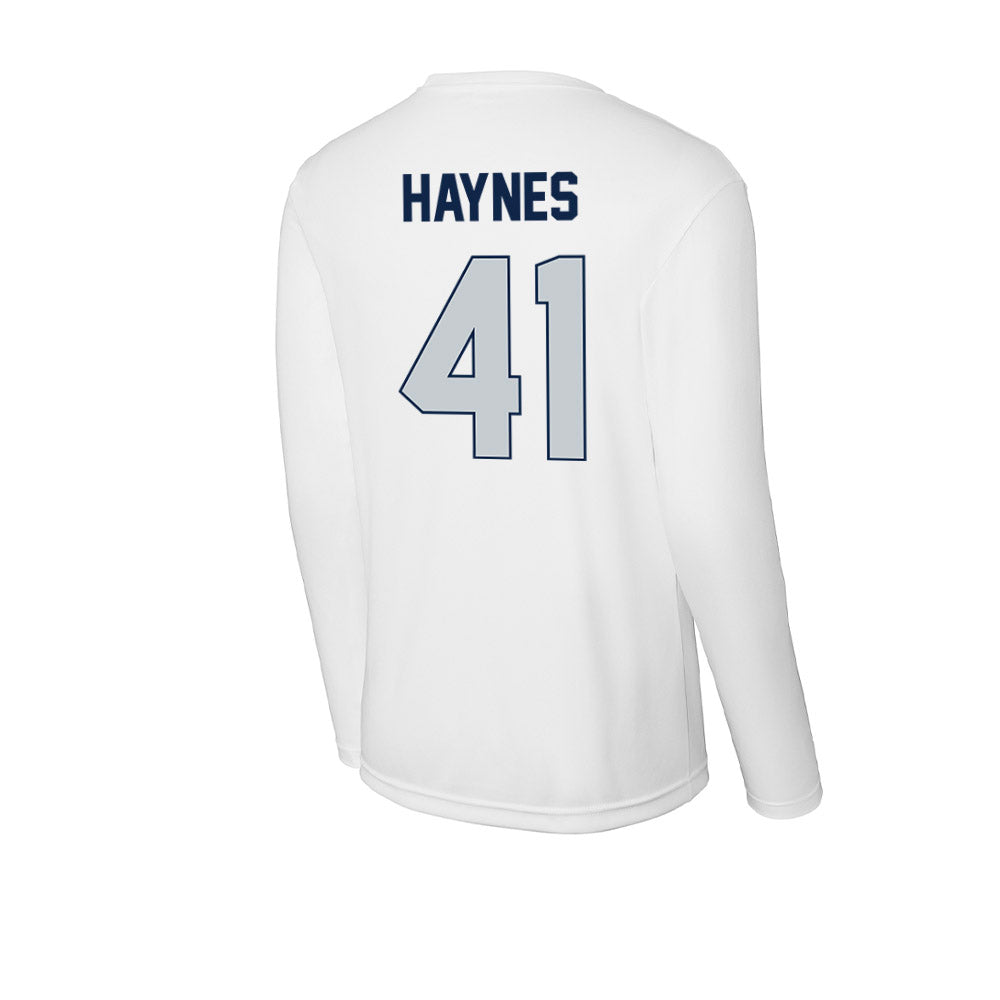 Samford - NCAA Football : Jake Haynes - Performance Long Sleeve T-Shirt-1