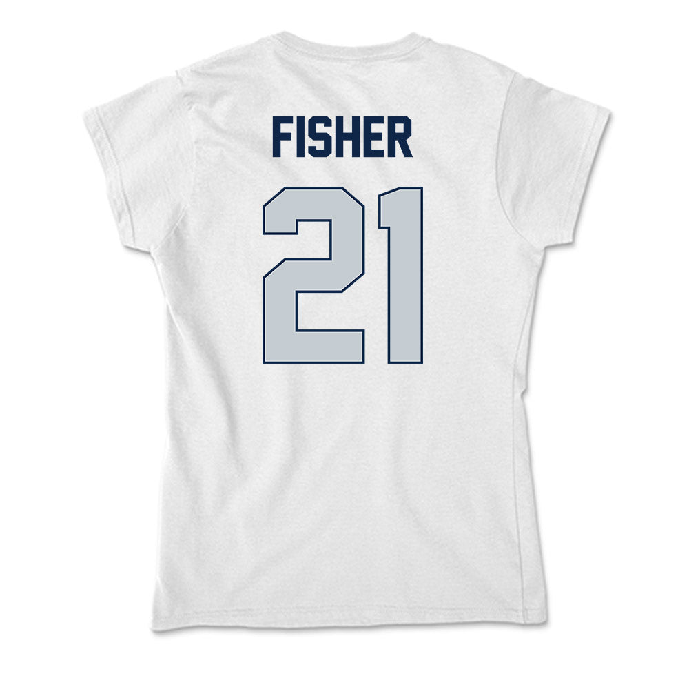 Samford - NCAA Football : Ethan Fisher - Soft Style Women’s T-Shirt-1