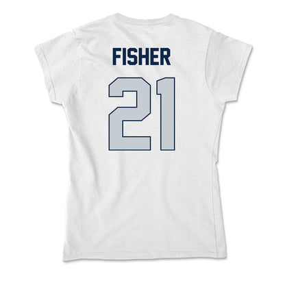 Samford - NCAA Football : Ethan Fisher - Soft Style Women’s T-Shirt-1