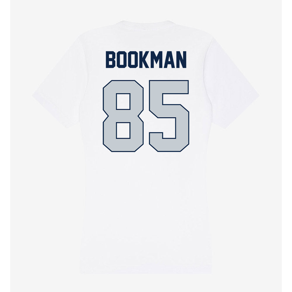 Samford - NCAA Football : Nicholas Bookman - Women's V-Neck T-Shirt-1