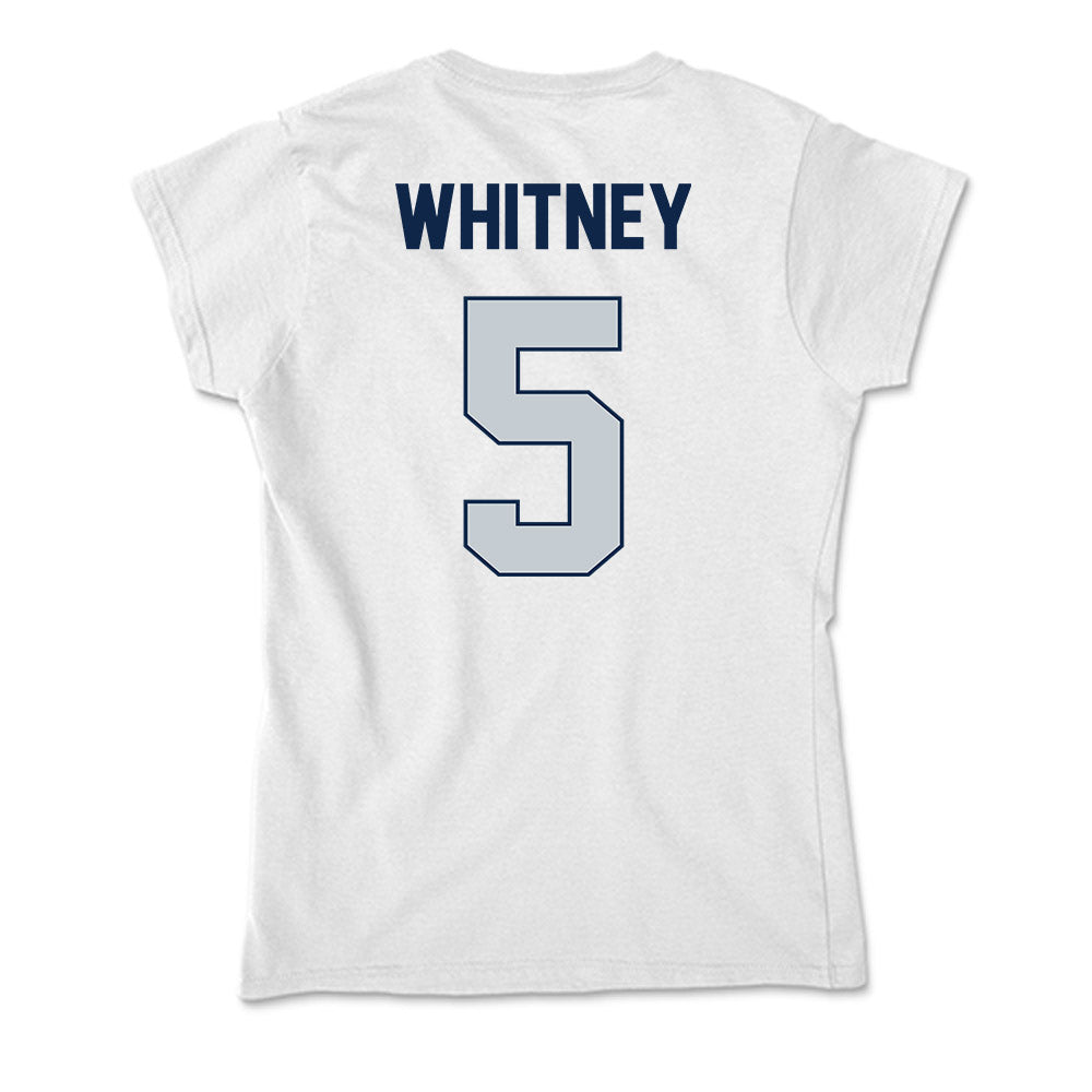 Samford - NCAA Baseball : John Whitney - Soft Style Women’s T-Shirt-1