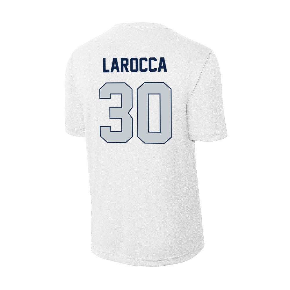 Samford - NCAA Men's Basketball : Owen LaRocca - Performance T-Shirt-1