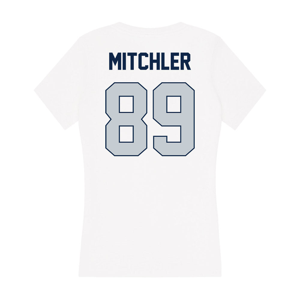 Samford - NCAA Football : Michael Mitchler - Women's V-Neck T-Shirt-1