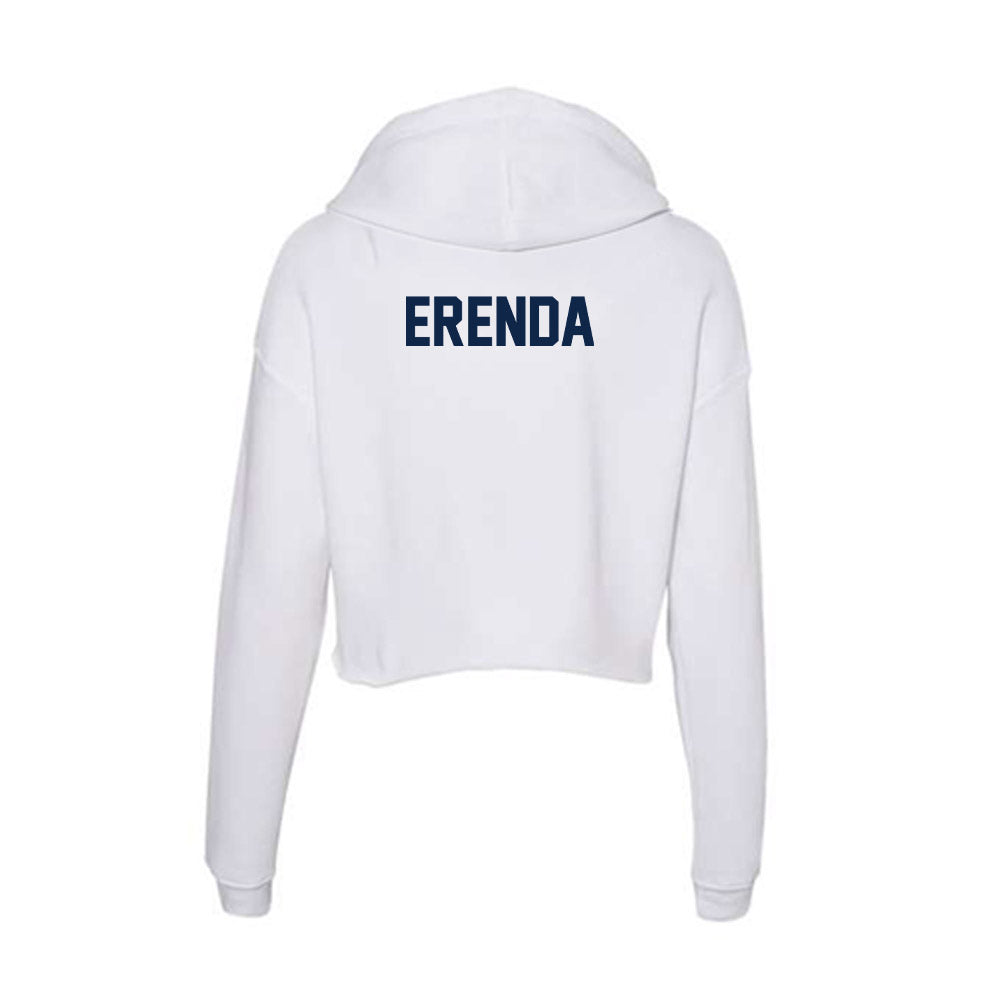 Samford - NCAA Women's Tennis : Sara Erenda - Women's Crop Fleece Hoodie-1