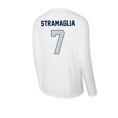 Samford - NCAA Men's Basketball : Paul Stramaglia - Performance Long Sleeve T-Shirt-1