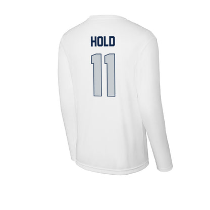 Samford - NCAA Football : William Hold - Performance Long Sleeve T-Shirt-1