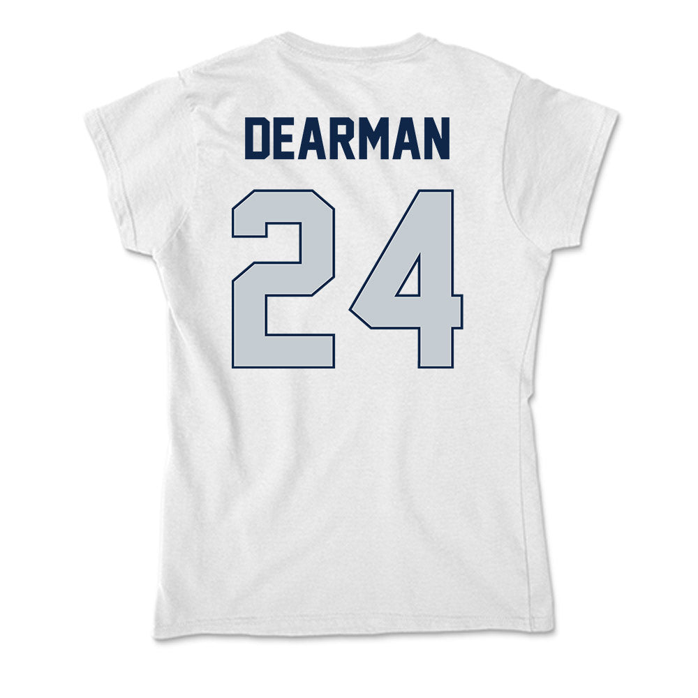 Samford - NCAA Football : Edwin Dearman - Soft Style Women’s T-Shirt-1