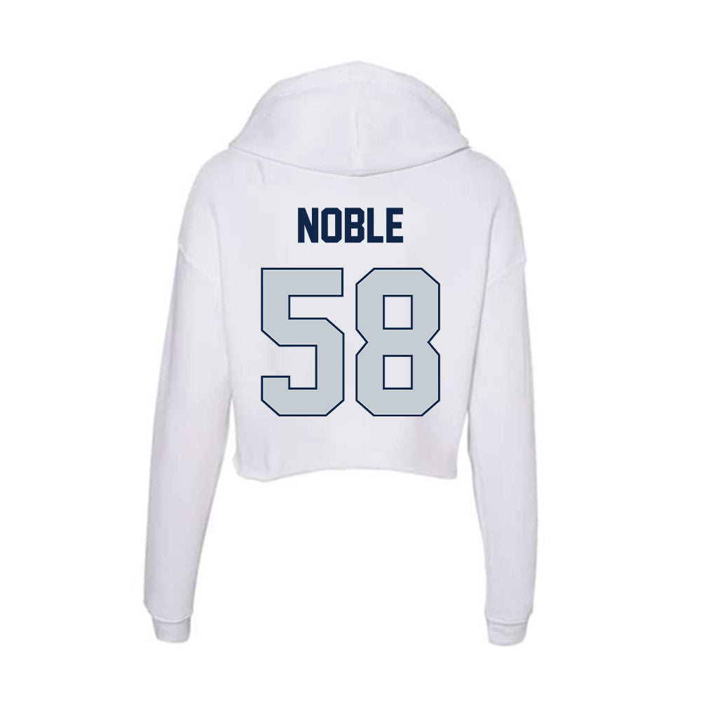 Samford - NCAA Football : Chris Noble - Women's Crop Fleece Hoodie-1