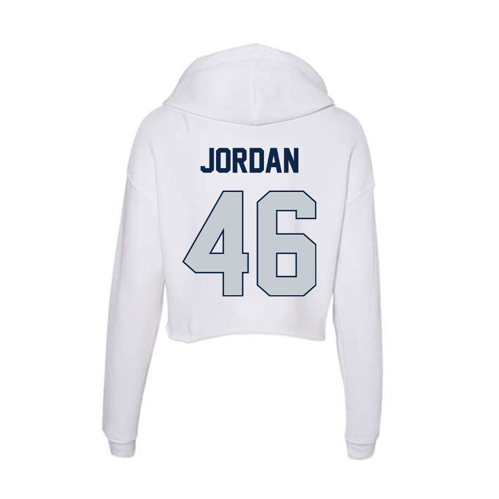 Samford - NCAA Football : Andrew Jordan - Women's Crop Fleece Hoodie-1