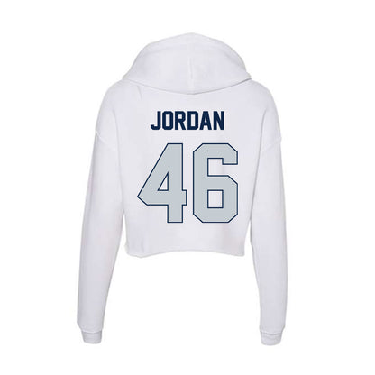 Samford - NCAA Football : Andrew Jordan - Women's Crop Fleece Hoodie-1