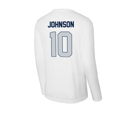 Samford - NCAA Football : Aj Johnson - Activewear Long Sleeve T-Shirt-1