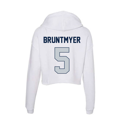 Samford - NCAA Women's Volleyball : Shea Bruntmyer - Women's Crop Fleece Hoodie-1