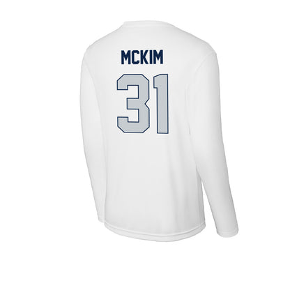 Samford - NCAA Football : Maddox McKim - Performance Long Sleeve T-Shirt-1