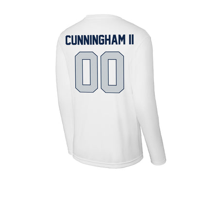 Samford - NCAA Football : Conroy Cunningham ll - Performance Long Sleeve T-Shirt-1