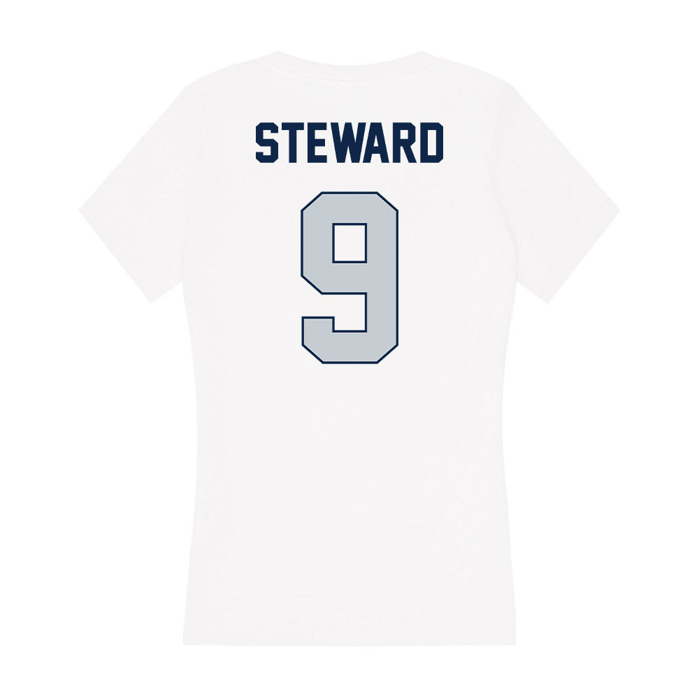 Samford - NCAA Football : Midnight Steward - Women's V-Neck T-Shirt-1