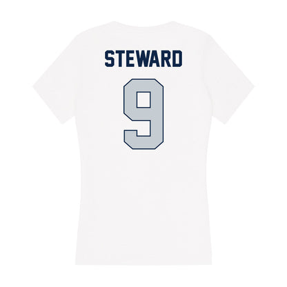 Samford - NCAA Football : Midnight Steward - Women's V-Neck T-Shirt-1