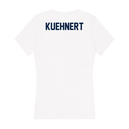 Samford - NCAA Men's Track & Field : Max Kuehnert - Women's V-Neck T-Shirt-1